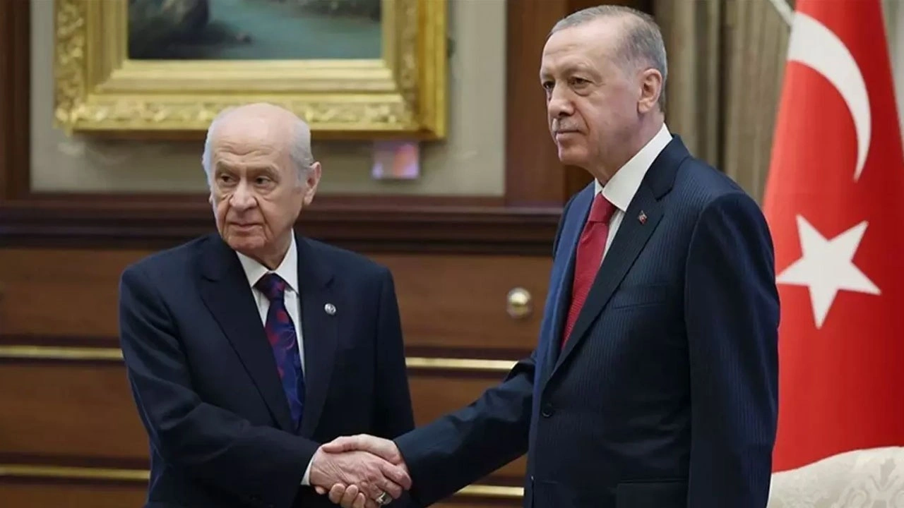 Cumhurbaşkanı Erdoğan ile MHP Lider Bahçeli'nin Beştepe'deki görüşmesi başladı