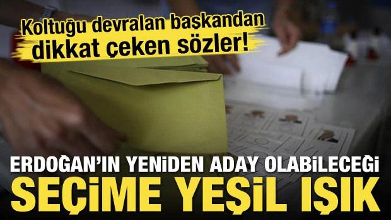 Cumhurbaşkanı Erdoğan'ın yeniden aday olabileceği seçime Saadet'ten yeşil ışık