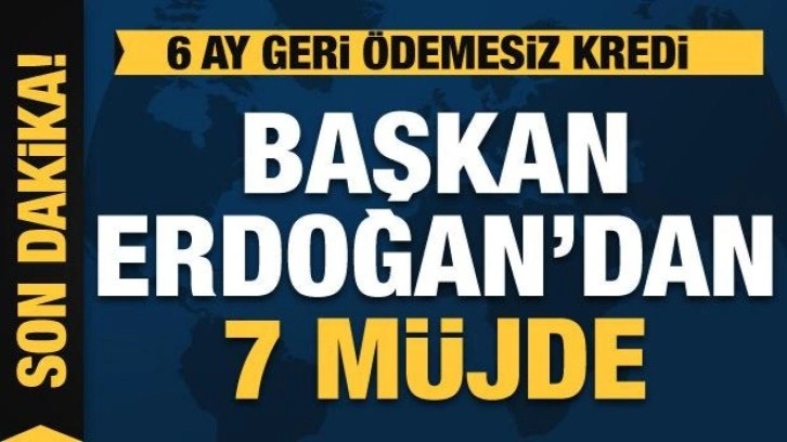 Cumhurbaşkanı Erdoğan müjdeleri sıraları: Teknolojiye 4 milyarlık destek