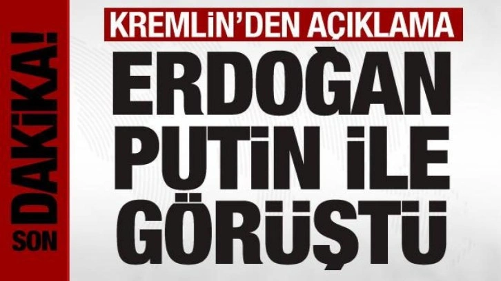 Cumhurbaşkanı Erdoğan Putin ile görüştü