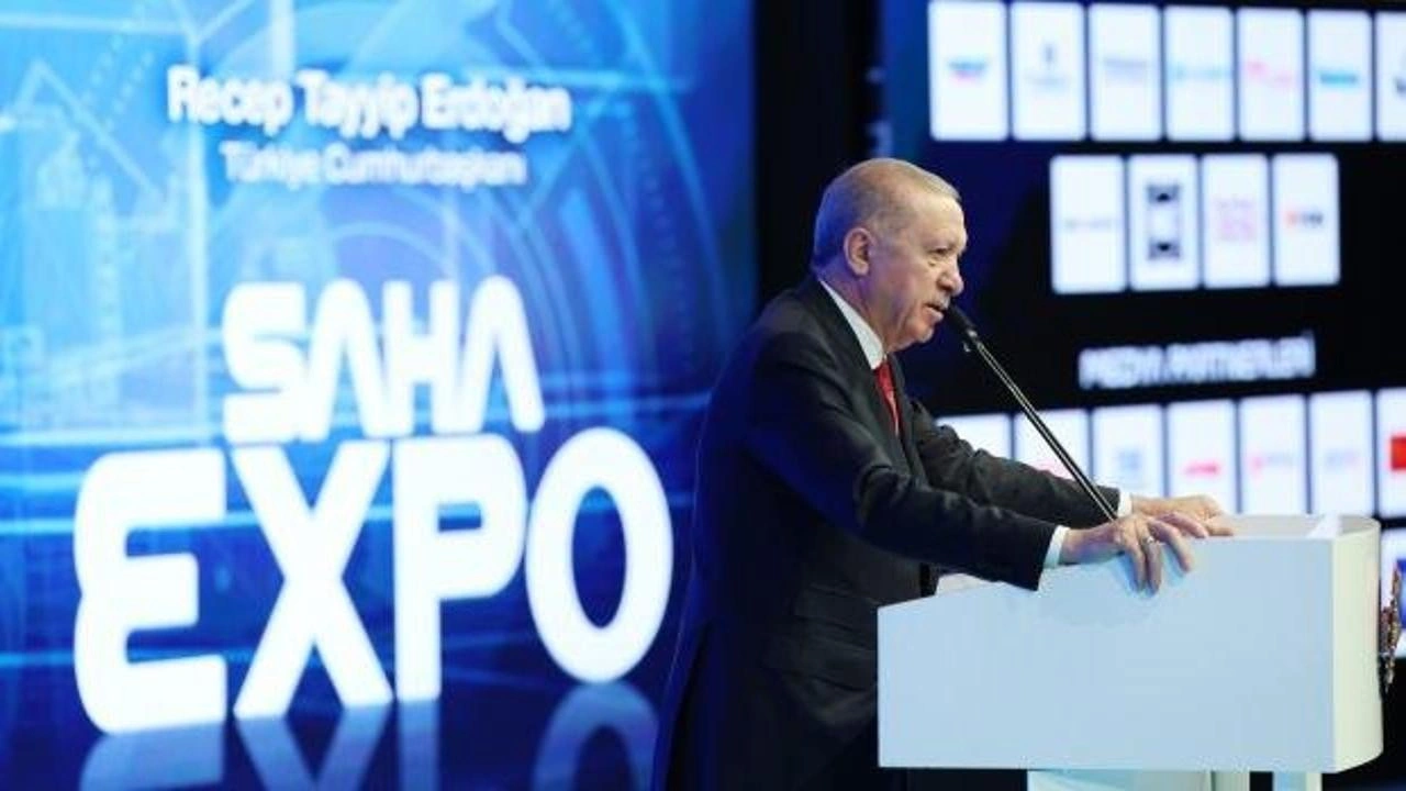 Cumhurbaşkanı Erdoğan SAHA EXPO 2024'de önemli savunma sanayii mesajı!