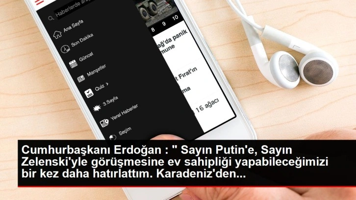 Cumhurbaşkanı Erdoğan, Soçi dönüşü uçakta gazetecilerin sorularını yanıtladı: (1)