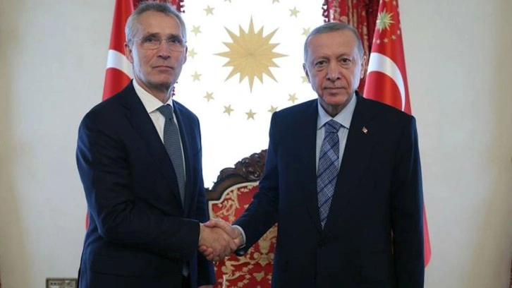 Cumhurbaşkanı Erdoğan, Stoltenberg ile görüştü