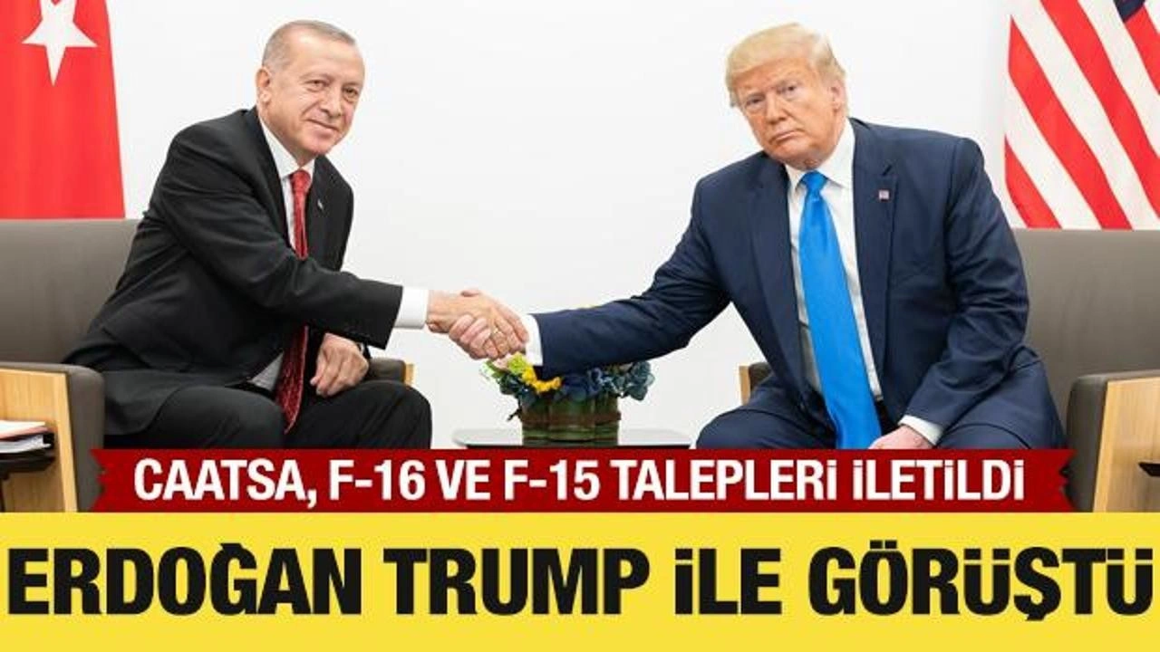 Cumhurbaşkanı Erdoğan, Trump ile görüştü