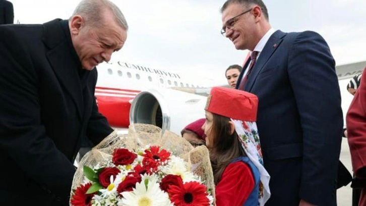 Cumhurbaşkanı Erdoğan Van'a geldi