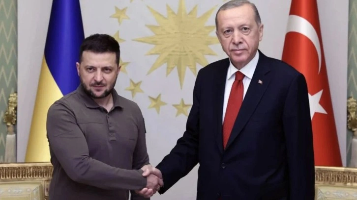 Cumhurbaşkanı Erdoğan, Vladimir Zelensky ile görüştü