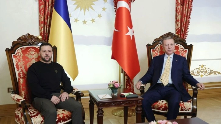 Cumhurbaşkanı Erdoğan, Zelensky ile bir araya geldi