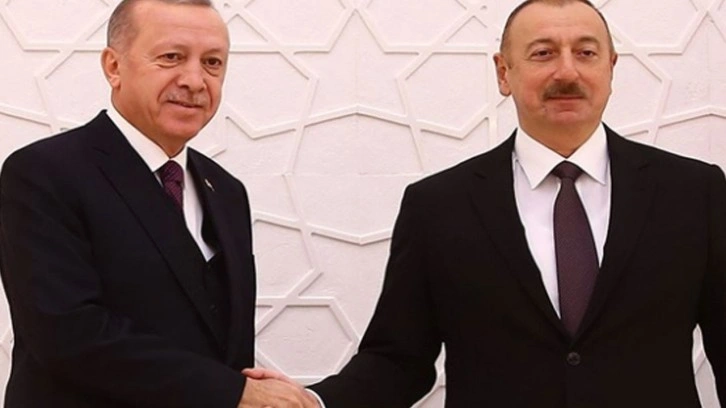 Cumhurbaşkanı Erdoğan'ın Azerbaycan Cumhurbaşkanı Aliyev ile görüşmesi başladı