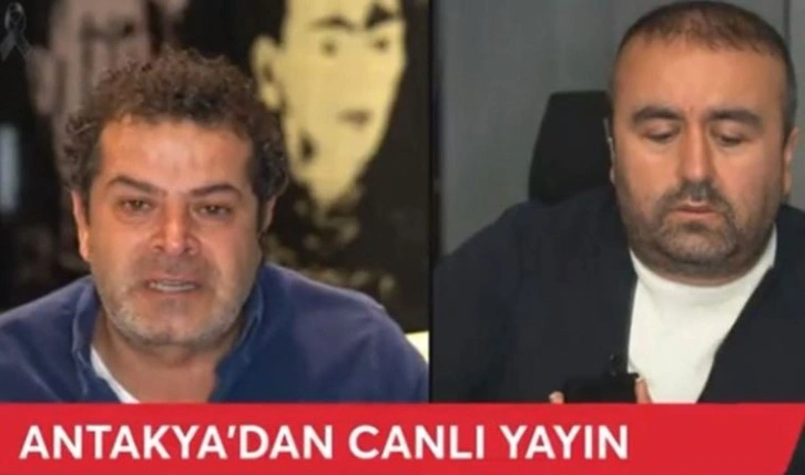 Cüneyt Özdemir'in yayınına bağlanan kadın gözyaşlarıyla anlattı: Artık Antakya yok, Hatay yok