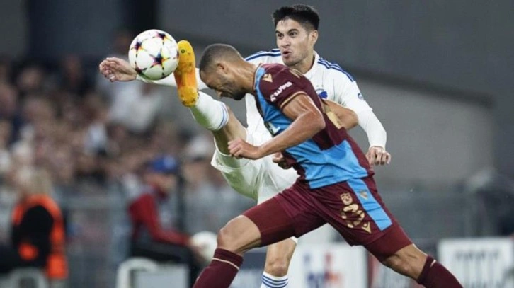 Danimarka'da avantajı alamadık! Trabzonspor, deplasmanda Kopenhag'a mağlup oldu