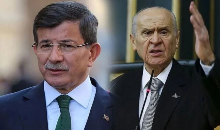 Davutoğlu'ndan Bahçeli'ye sert tepki: 'Topunuz mermi olsanız ne yazarsınız ya'