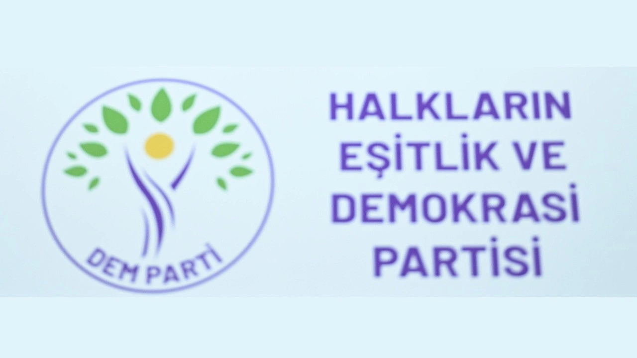 DEM Parti'den 'Ekrem İmamoğlu' açıklaması