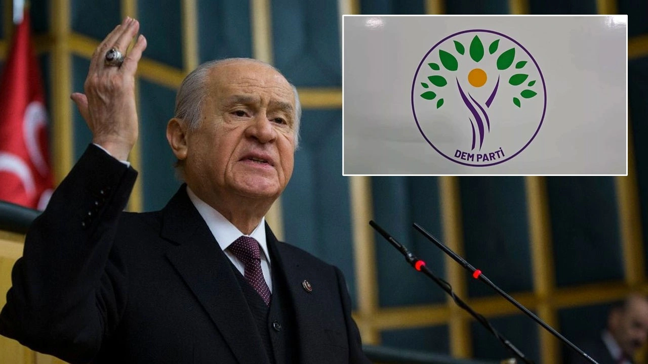 DEM Parti'nin çok sert bildirisi tepki çekti Bahçeli'nin uzattğı el havada kaldı