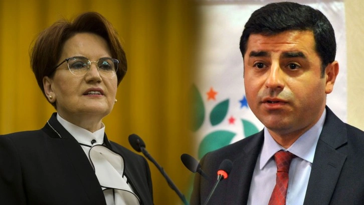 Demirtaş'tan Akşener'e sert yanıt: Siz o bakanlık koltuğuna oturun da bir görelim