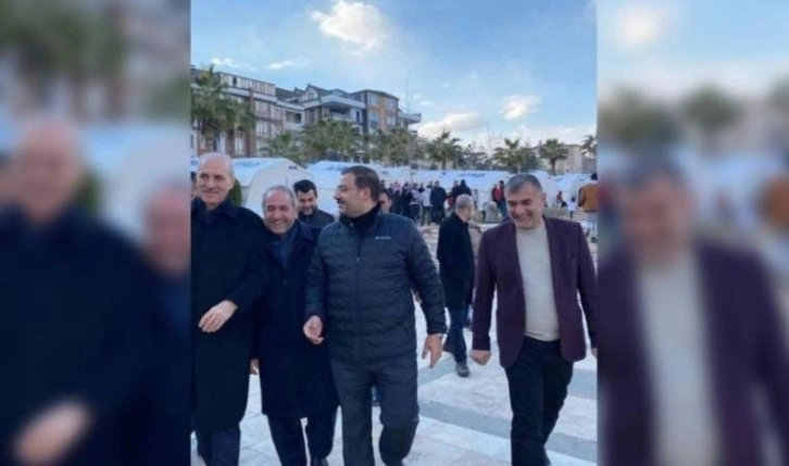 Deprem bölgesinde çekilen fotoğrafı gündem olmuştu: AKP'li Numan Kurtulmuş'tan açıklama