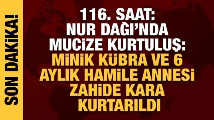 Deprem bölgesinde mucize kurtuluşlar! 116 saat sonra peş peşe güzel haberler