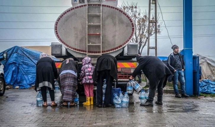 Deprem bölgesinde suya erişim ne durumda?