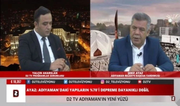 Depremde hayatını kaybeden Başkan Ayaz, uyarmış: Adıyaman'daki yapıların yüzde 70'i dayanı