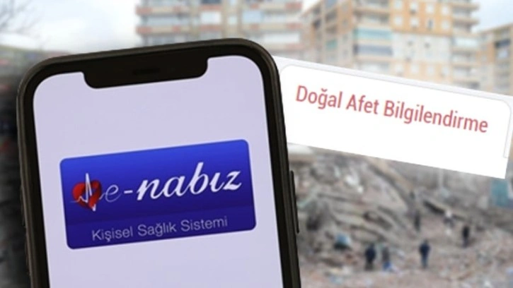 Depremzede Yakınları e-Nabız'dan Bilgi Alabilecek