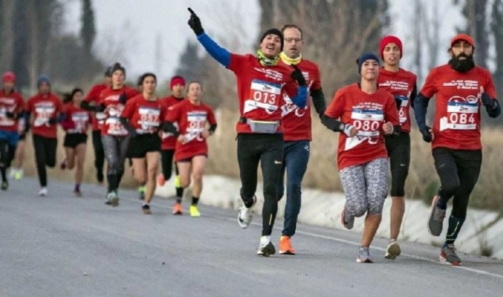 Devrim şehidi Kubilay için 10 kilometrelik koşu