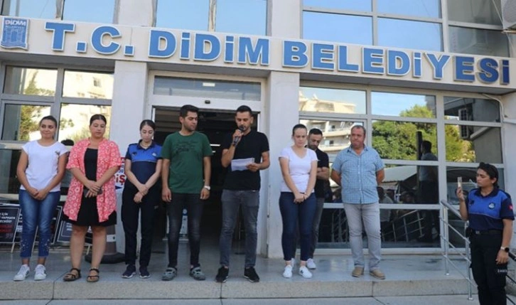 Didim Belediyesi personelinden silahlı saldırıya kınama