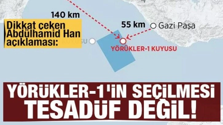 Dikkat çeken Abdülhamid Han açıklaması: Yörükler-1'in seçilmesi tesadüf değil