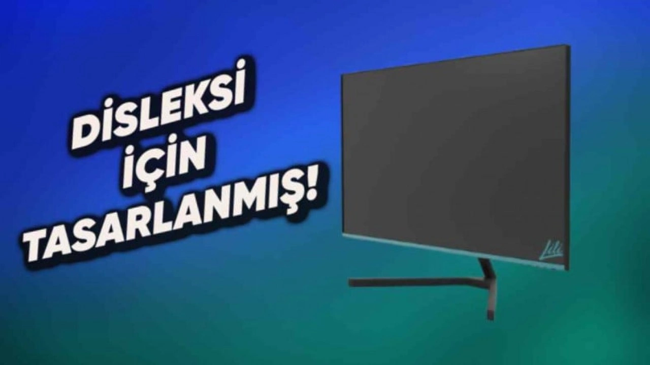 Disleksisi Olanlar İçin Okuma Kolaylığı Sağlayacak Yeni Bir Monitör Tanıtıldı