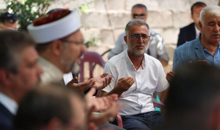 Diyanet İşleri Başkanı Erbaş, Mardin'de taziye ziyaretinde: 'Kaza bu ne yapalım, sabredece