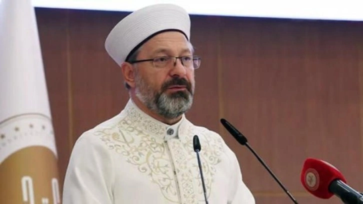 Diyanet İşleri Başkanı Erbaş’tan kilise lojmanındaki yangın sonrası taziye mesajı