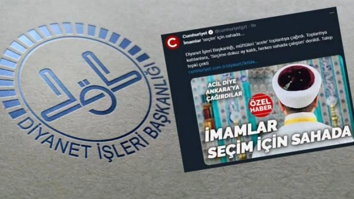 Diyanet'ten Cumhuriyet'in 