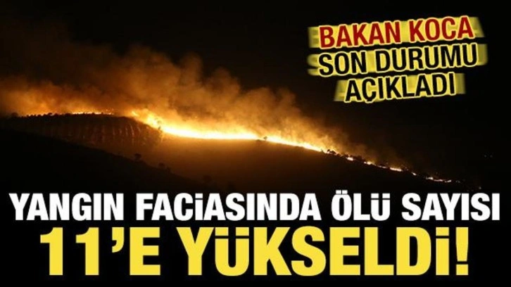 Diyarbakır'daki korkunç yangında ölü sayısı 11'e yükseldi! Bakan Koca'dan açıklama