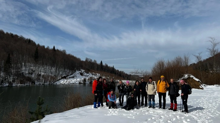 Doğa tutkunları Bursa’da 17 kilometre yürüdü