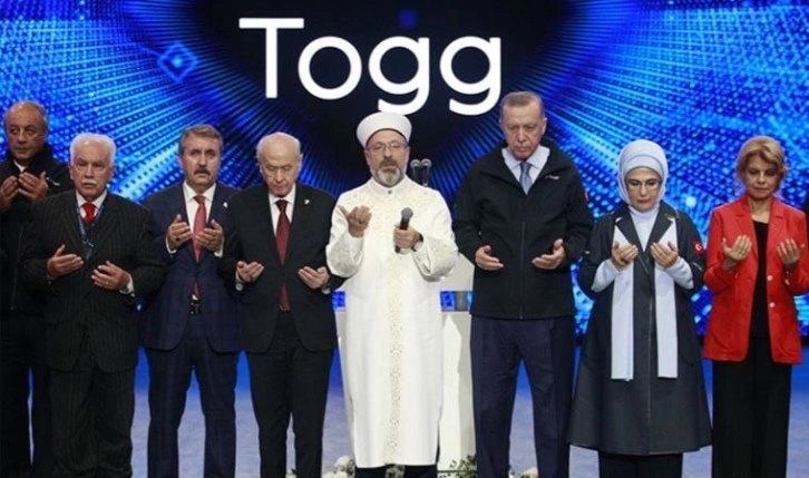 Doğu Perinçek ile Nevşin Mengü arasında TOGG polemiği