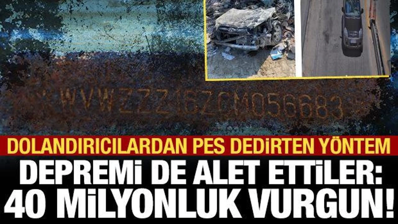 Dolandırıcılardan pes dedirten yöntem