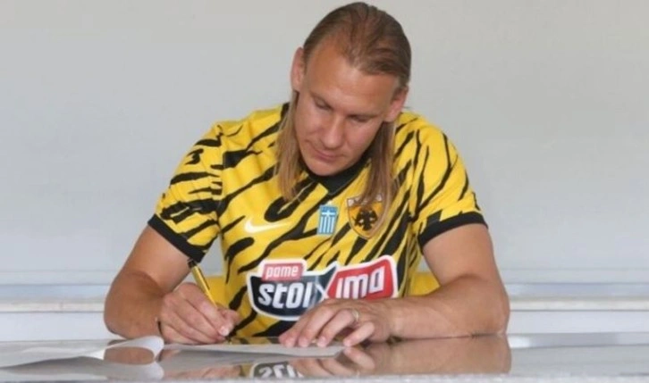 Domagoj Vida AEK'yaimza attı!