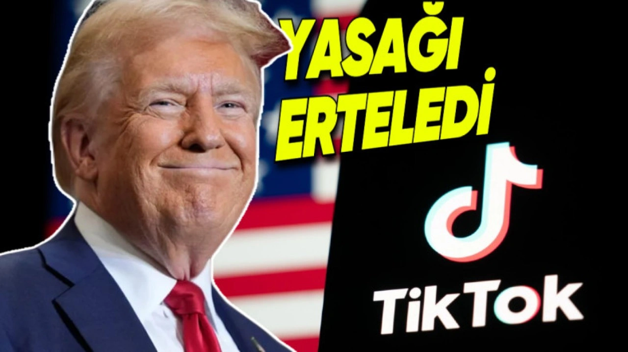 Donald Trump, ABD'deki TikTok Yasağını 75 Gün Erteledi