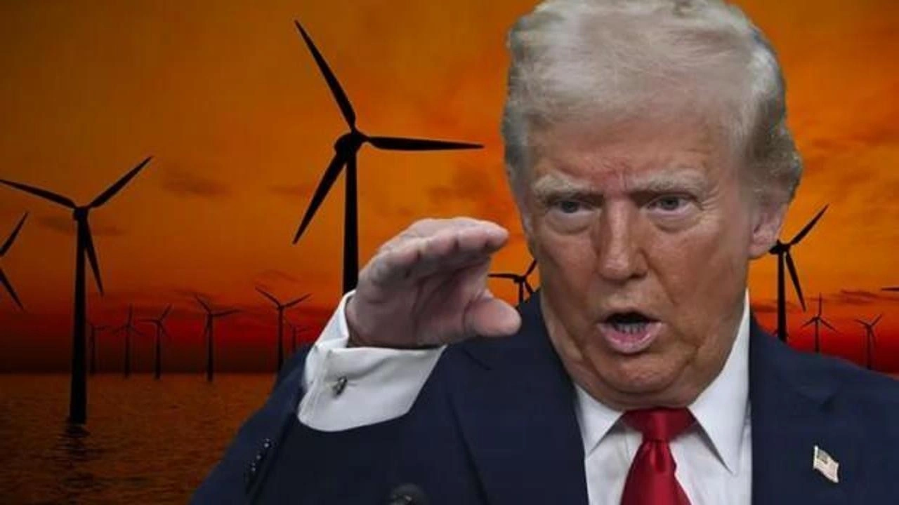 Donald Trump'tan rüzgar enerjisine büyük darbe!