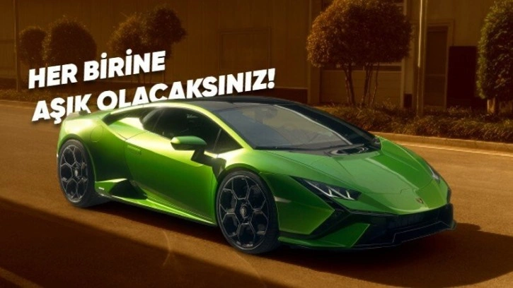 Dünden Bugüne Üretilen Tüm Lamborghini Modelleri