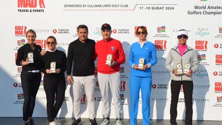 Dünya Amatör Golfçüler Türkiye Şampiyonası Finali Antalya'da yapıldı