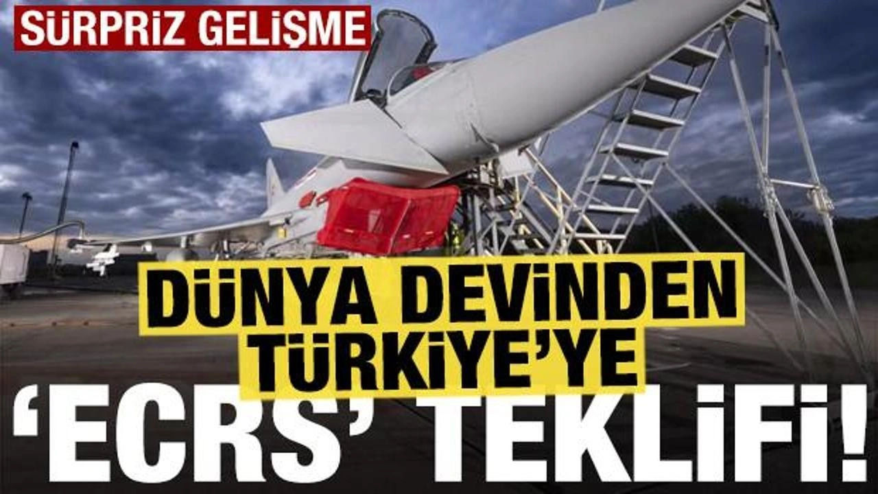 Dünya devinden Türkiye'ye 'ECRS' teklifi! Eurofighter Typhoon için...