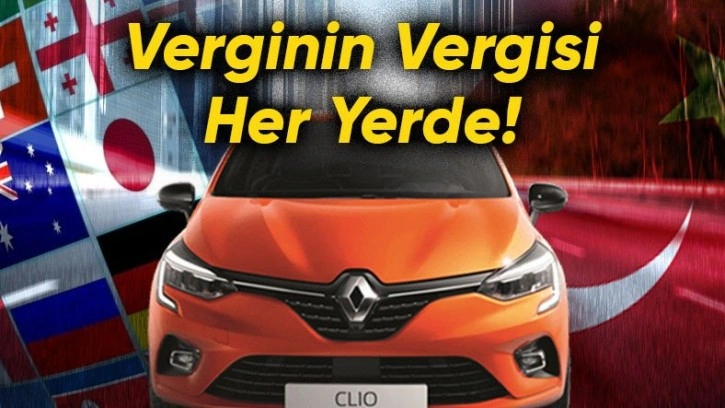 Dünya Ülkelerinde Otomobillerden Ne Kadar Vergi Alınıyor?