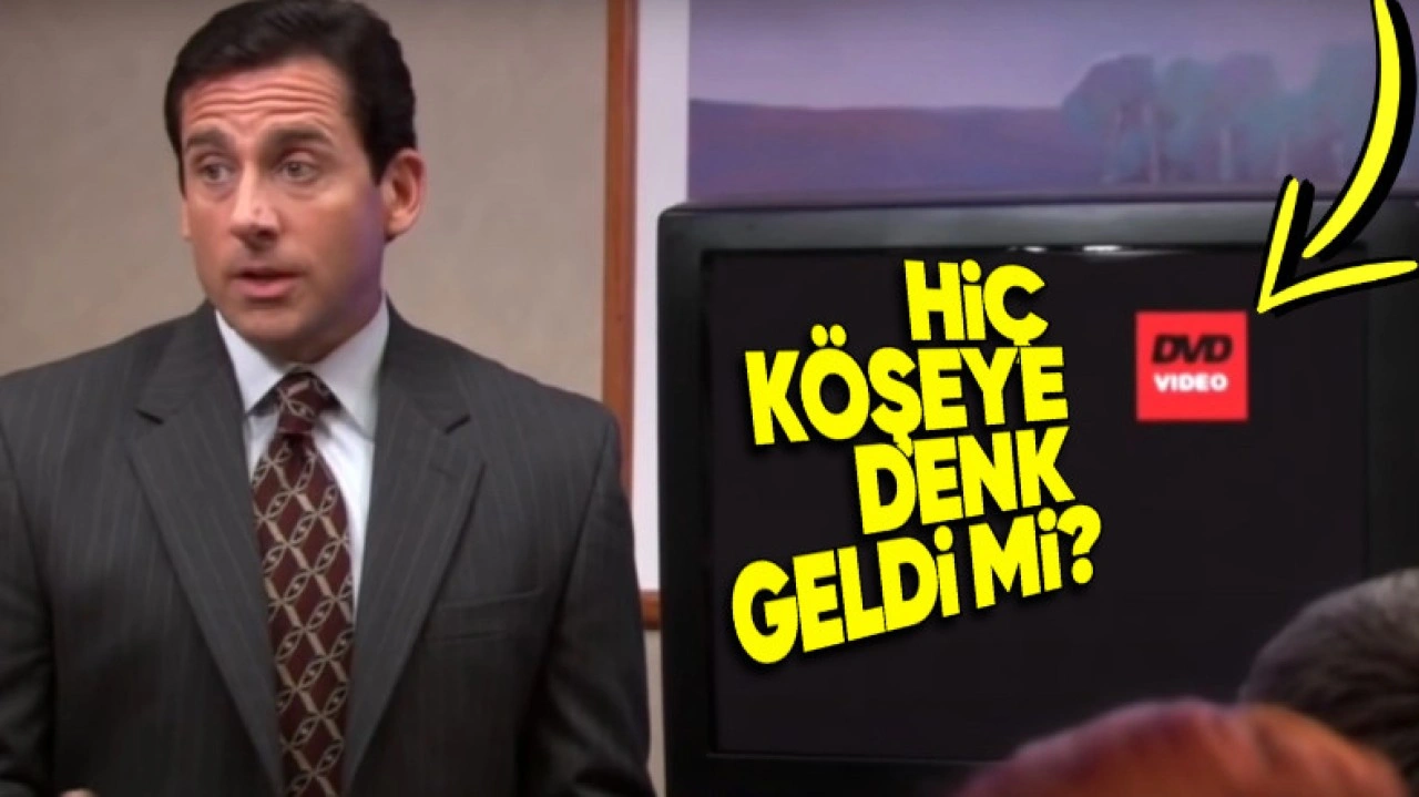 DVD Logosu Hiç Ekranın Tam Köşesine Denk Geliyor muydu?