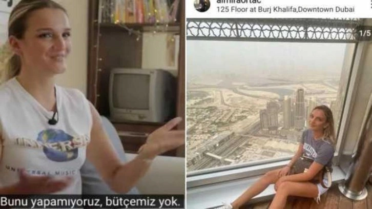 DW'nin röportajında tatile gidemediğini söyleyen gencin Dubai fotoğrafı