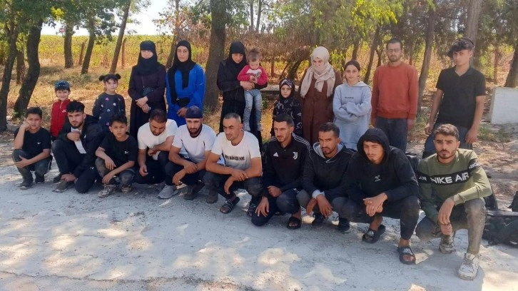 Edirne'de 27 düzensiz göçmen yakalandı