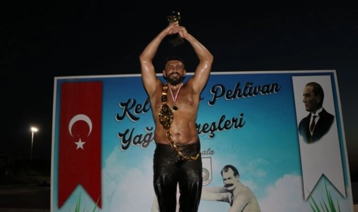 Edirne'de başpehlivan Hasan Cengiz oldu!