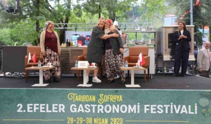 Efeler'de gastronomi festivali sona erdi