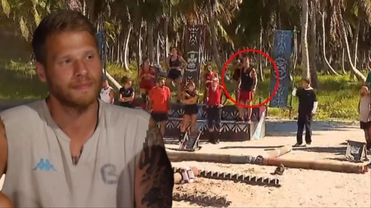 Ekibin gözünden kaçtı! Survivor'da Yunus Emre'den olay el hareketi