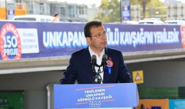 Ekrem İmamoğlu: Bu 150 günlük maratonumuzda 3 büyük metro hattını hizmete açacağız