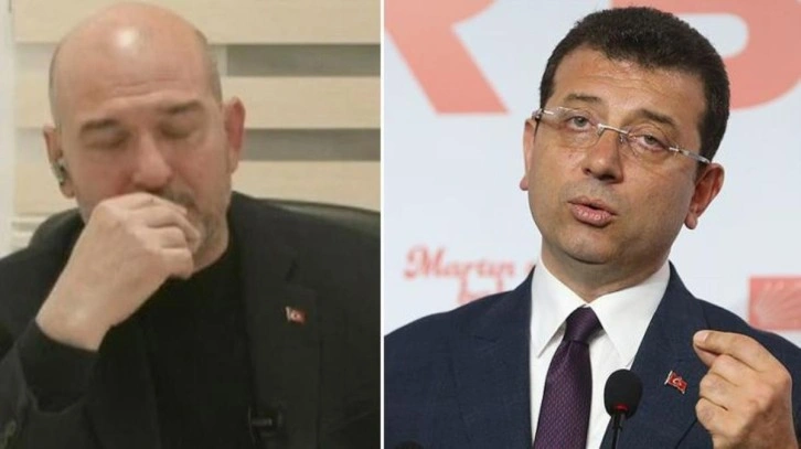 Ekrem İmamoğlu'ndan, Bakan Soylu'nun canlı yayında ağlamasına sert yorum