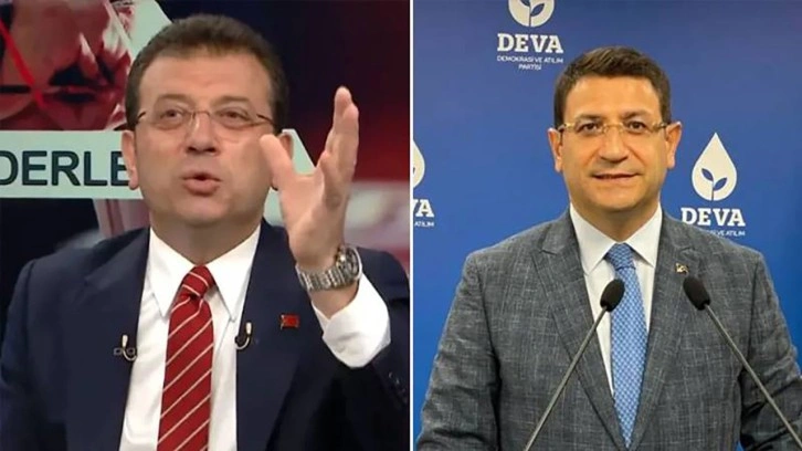 Ekrem İmamoğlu'ndan DEVA Partili İdris Şahin'e sert sözler! Ortaklar birbirine girdi